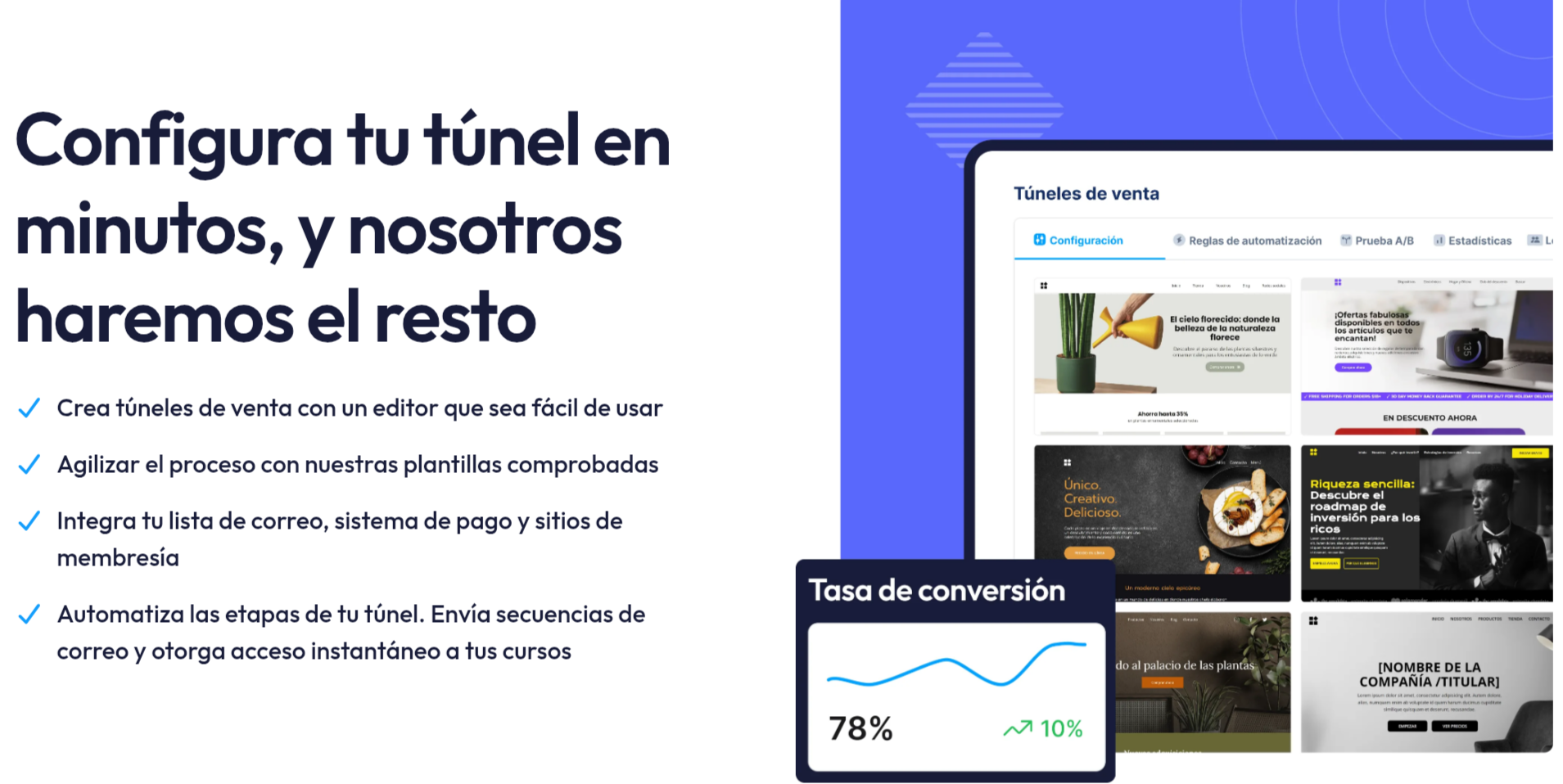 Embudo de ventas en systeme.io