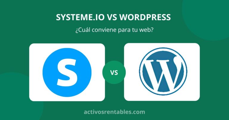 Comparativa Systeme.io vs WordPress para crear tu sitio web